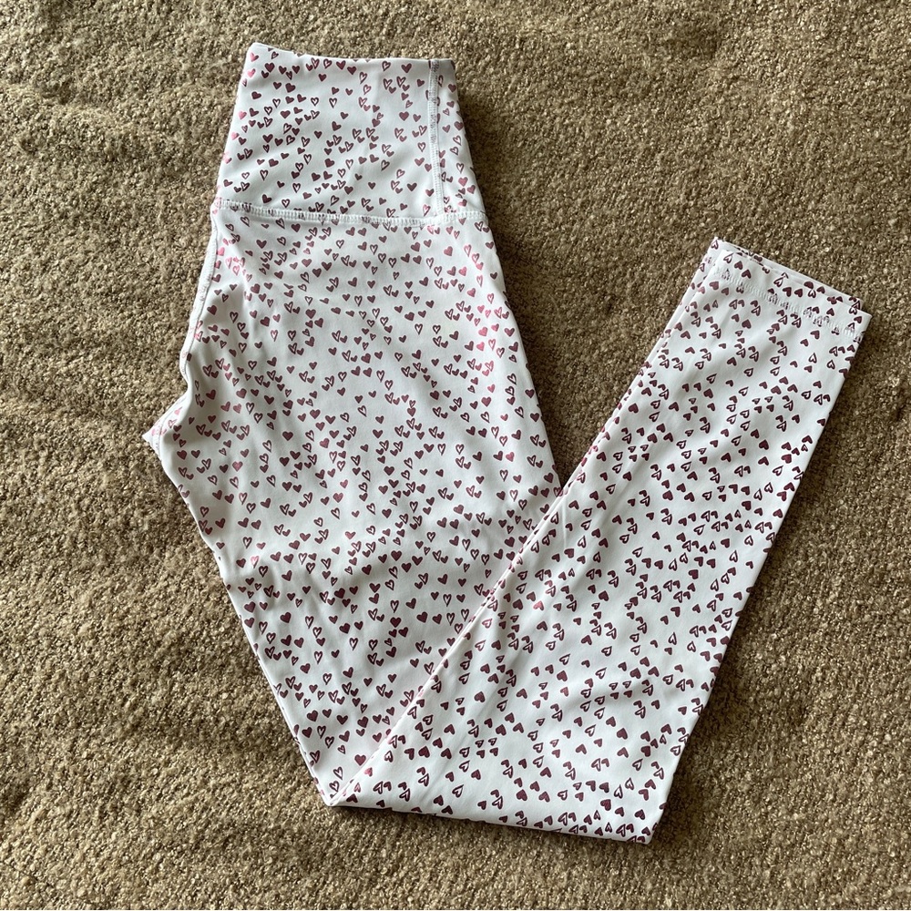 DYI Signature Tight Sweetheart Foil Pink Leggings Small